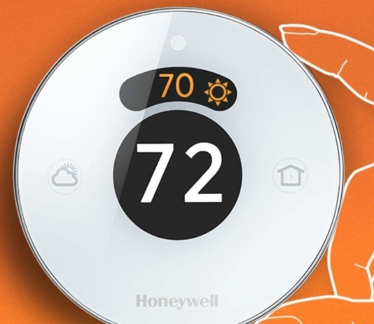 Honeywell представляет новый термостат серии «The Lyric Round™» Термостат Honeywell Lyric
